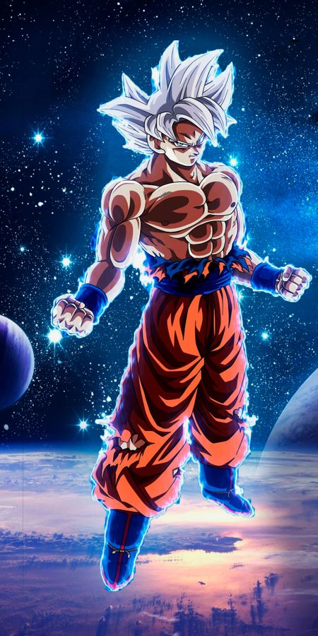 Phone wallpaper: Anime, Dragon Ball, Goku, Dragon Ball Super, Ultra Instinct (Dragon Ball) free download