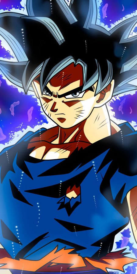 Phone wallpaper: Anime, Dragon Ball, Goku, Dragon Ball Super, Ultra Instinct (Dragon Ball) free download