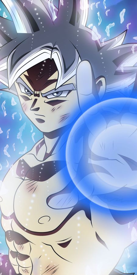 Phone wallpaper: Anime, Dragon Ball, Goku, Dragon Ball Super, Ultra Instinct (Dragon Ball) free download