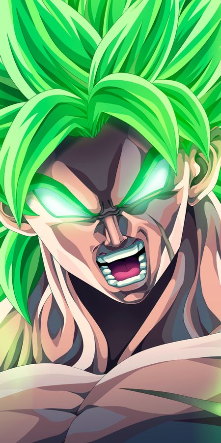 Phone wallpaper: Anime, Dragon Ball, Broly (Dragon Ball), Dragon Ball Super free download