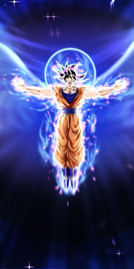 Phone wallpaper: Anime, Dragon Ball, Goku, Dragon Ball Super, Ultra Instinct (Dragon Ball) free download