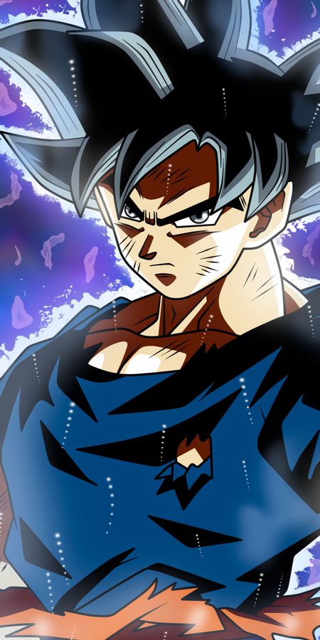 Phone wallpaper: Anime, Dragon Ball, Goku, Dragon Ball Super, Ultra Instinct (Dragon Ball) free download