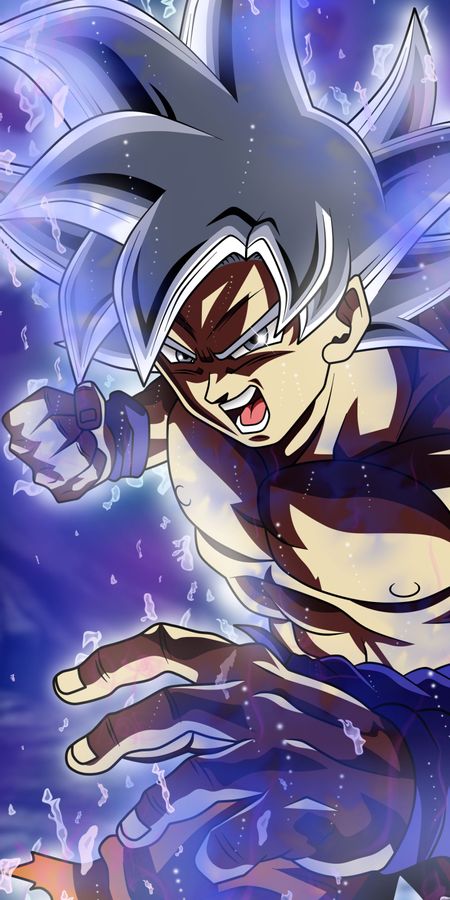 Phone wallpaper: Anime, Dragon Ball, Goku, Dragon Ball Super, Ultra Instinct (Dragon Ball) free download