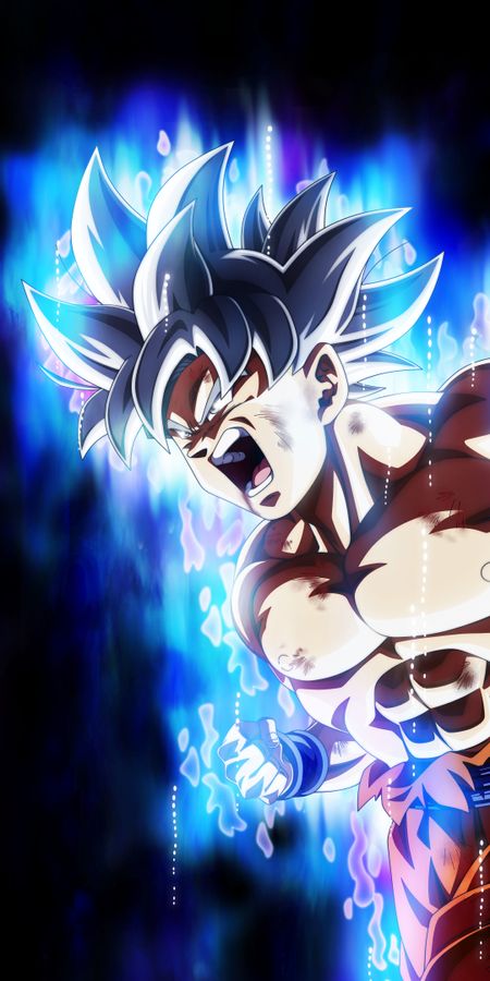 Phone wallpaper: Anime, Dragon Ball, Goku, Dragon Ball Super, Ultra Instinct (Dragon Ball) free download