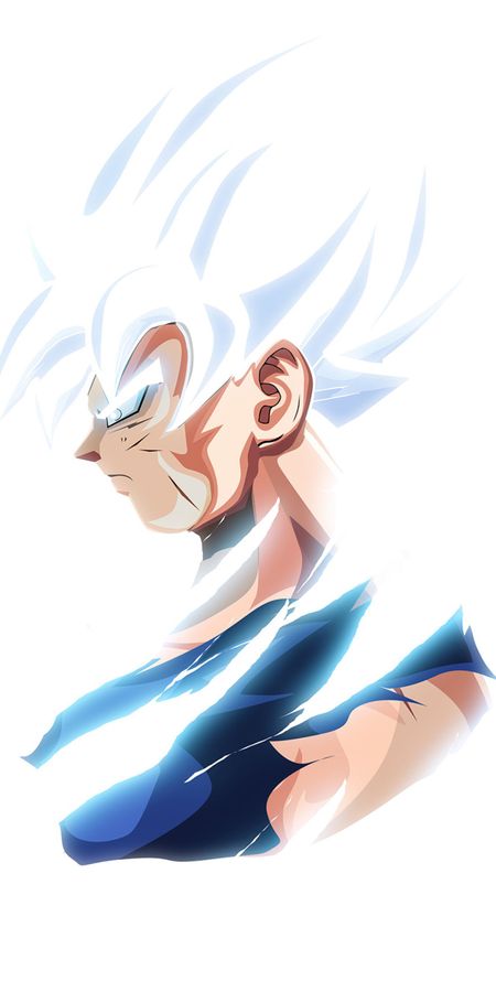 Phone wallpaper: Anime, Dragon Ball, Goku, Dragon Ball Super, Ultra Instinct (Dragon Ball) free download