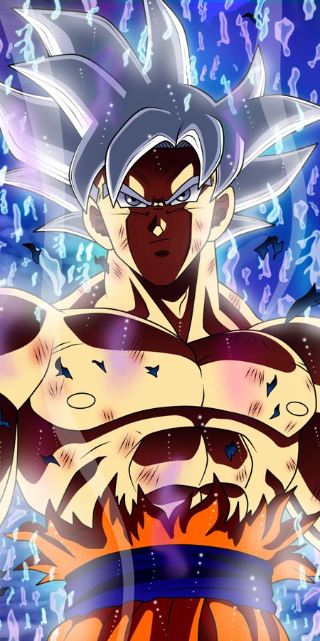 Phone wallpaper: Anime, Dragon Ball, Goku, Dragon Ball Super, Ultra Instinct (Dragon Ball) free download