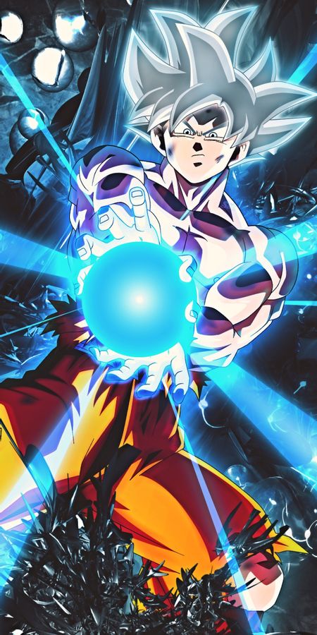 Phone wallpaper: Anime, Dragon Ball, Goku, Dragon Ball Super, Ultra Instinct (Dragon Ball) free download