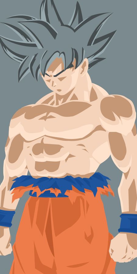 Phone wallpaper: Anime, Dragon Ball, Goku, Dragon Ball Super, Ultra Instinct (Dragon Ball) free download