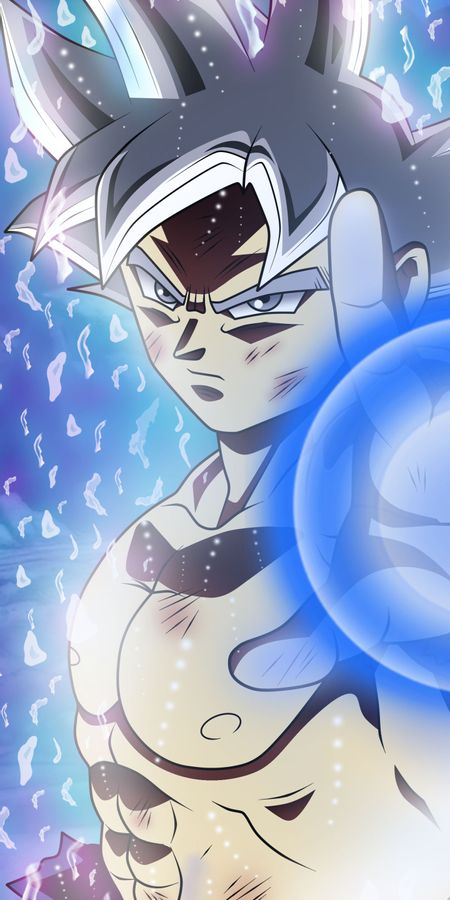 Phone wallpaper: Anime, Dragon Ball, Goku, Dragon Ball Super, Ultra Instinct (Dragon Ball) free download