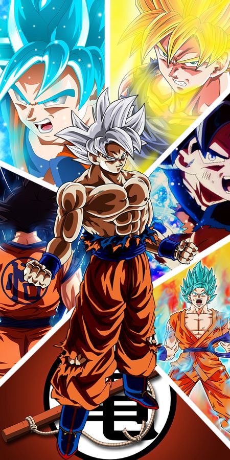 Phone wallpaper: Anime, Dragon Ball, Goku, Dragon Ball Super free download