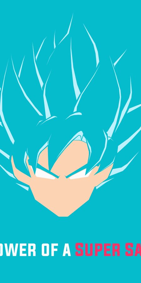 Phone wallpaper: Anime, Dragon Ball, Minimalist, Goku, Dragon Ball Super, Super Saiyan Blue free download