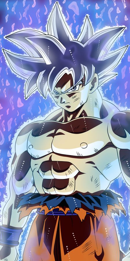 Phone wallpaper: Anime, Dragon Ball, Goku, Dragon Ball Super, Ultra Instinct (Dragon Ball) free download