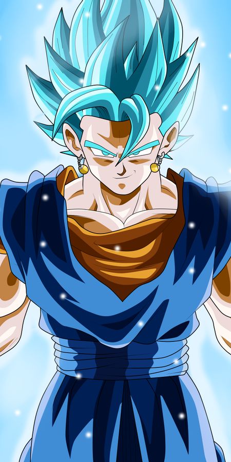 Phone wallpaper: Anime, Dragon Ball, Dragon Ball Super, Vegito (Dragon Ball) free download