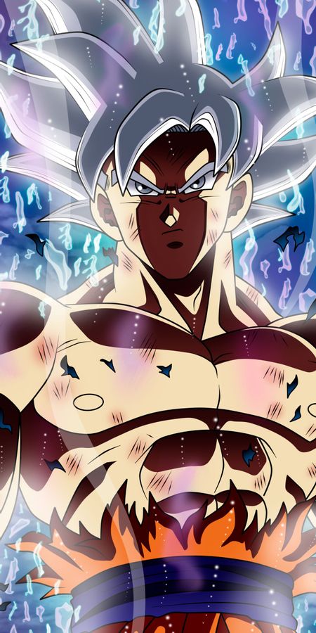 Phone wallpaper: Anime, Dragon Ball, Goku, Dragon Ball Super, Ultra Instinct (Dragon Ball) free download