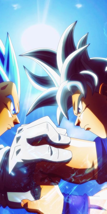 Phone wallpaper: Anime, Dragon Ball, Goku, Vegeta (Dragon Ball), Dragon Ball Super free download