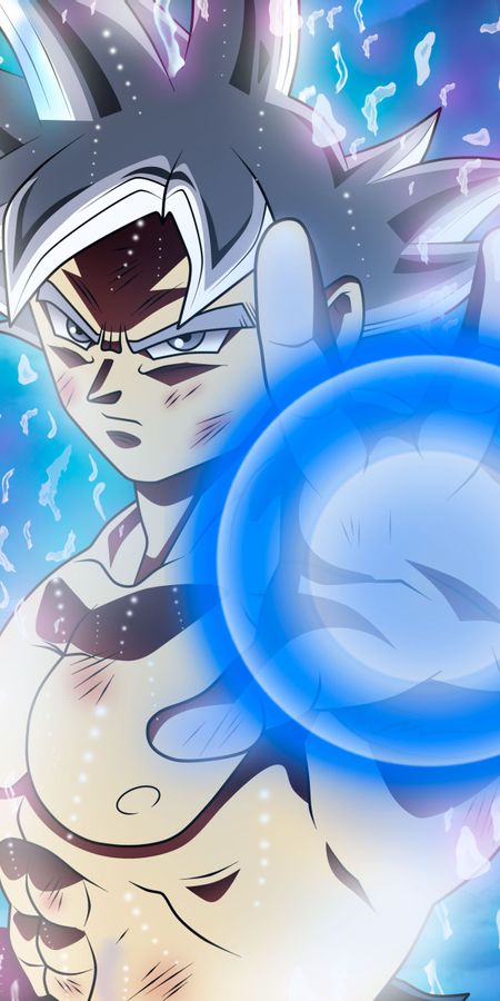 Phone wallpaper: Anime, Dragon Ball, Goku, Dragon Ball Super, Ultra Instinct (Dragon Ball) free download