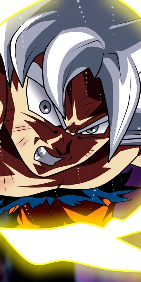 Phone wallpaper: Anime, Dragon Ball, Goku, Dragon Ball Super, Ultra Instinct (Dragon Ball) free download