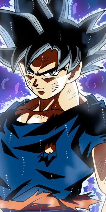 Phone wallpaper: Anime, Dragon Ball, Goku, Dragon Ball Super, Ultra Instinct (Dragon Ball) free download