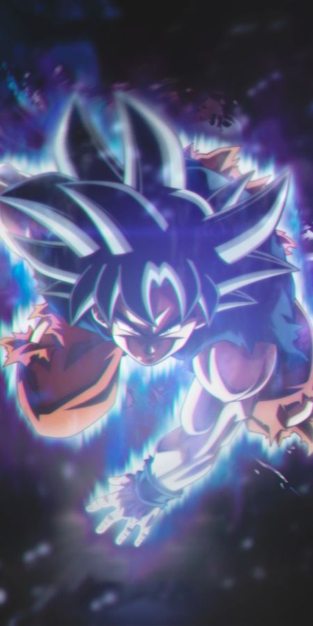 Phone wallpaper: Anime, Dragon Ball, Goku, Dragon Ball Super, Ultra Instinct (Dragon Ball) free download