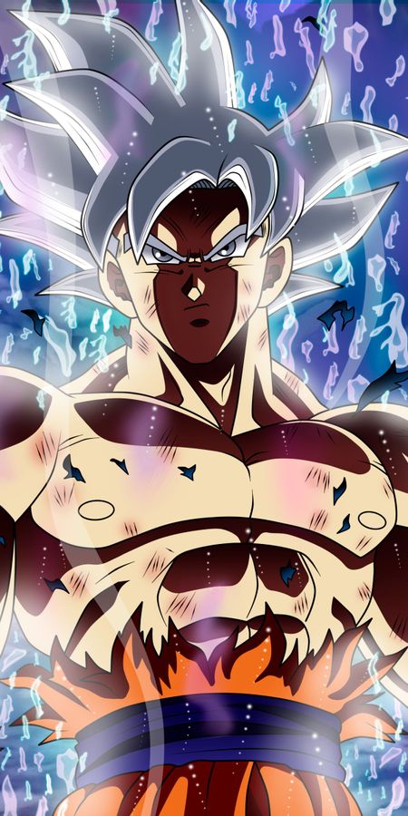 Phone wallpaper: Anime, Dragon Ball, Goku, Dragon Ball Super, Ultra Instinct (Dragon Ball) free download