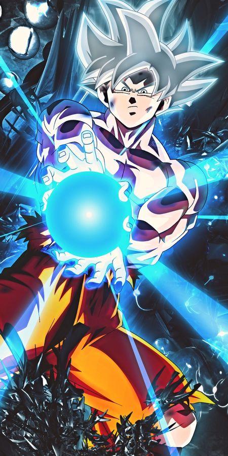 Phone wallpaper: Anime, Dragon Ball, Goku, Dragon Ball Super, Ultra Instinct (Dragon Ball) free download