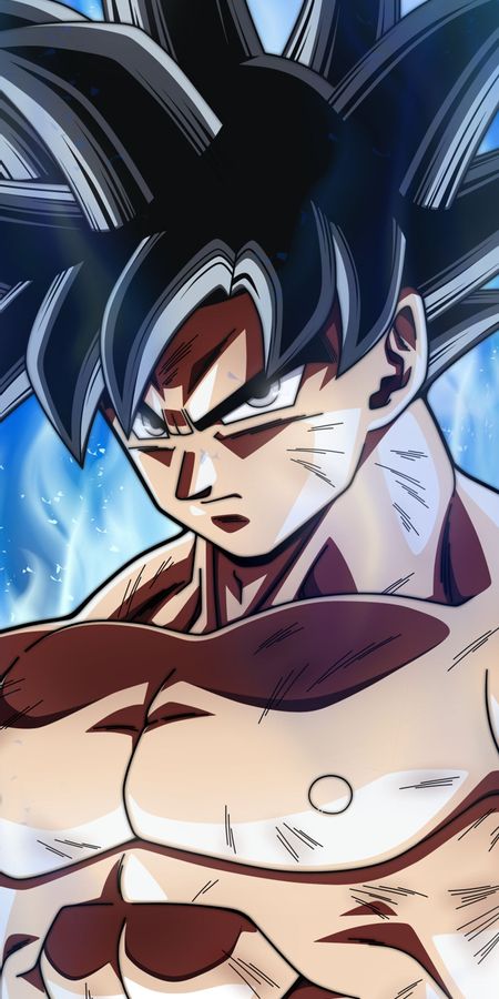 Phone wallpaper: Anime, Dragon Ball, Goku, Dragon Ball Super, Ultra Instinct (Dragon Ball) free download