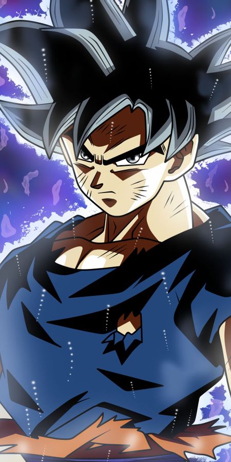 Phone wallpaper: Anime, Dragon Ball, Goku, Dragon Ball Super, Ultra Instinct (Dragon Ball) free download