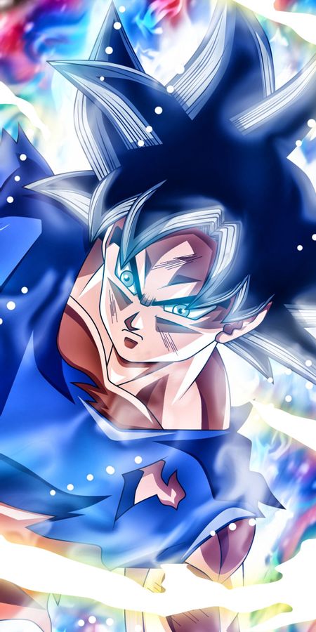 Phone wallpaper: Anime, Dragon Ball, Goku, Dragon Ball Super, Ultra Instinct (Dragon Ball) free download