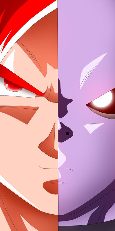 Phone wallpaper: Anime, Dragon Ball, Goku, Dragon Ball Super, Jiren (Dragon Ball) free download