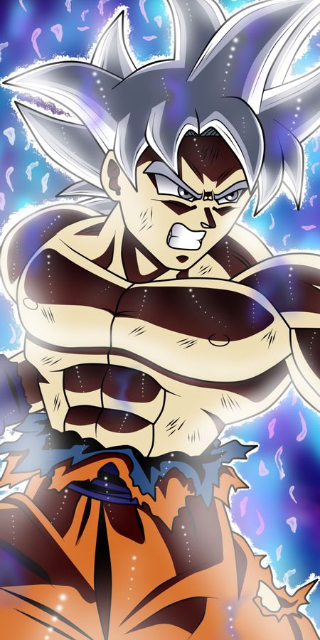 Phone wallpaper: Anime, Dragon Ball, Goku, Dragon Ball Super, Ultra Instinct (Dragon Ball) free download