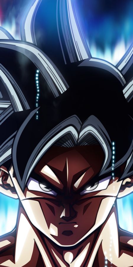 Phone wallpaper: Anime, Dragon Ball, Goku, Dragon Ball Super, Ultra Instinct (Dragon Ball) free download