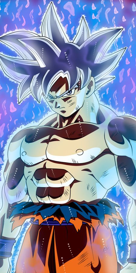 Phone wallpaper: Anime, Dragon Ball, Goku, Dragon Ball Super, Ultra Instinct (Dragon Ball) free download