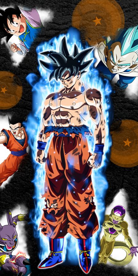 Phone wallpaper: Anime, Dragon Ball, Goku, Dragon Ball Super free download