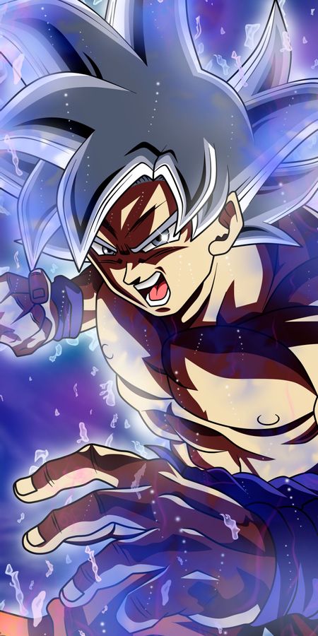 Phone wallpaper: Anime, Dragon Ball, Goku, Dragon Ball Super, Ultra Instinct (Dragon Ball) free download