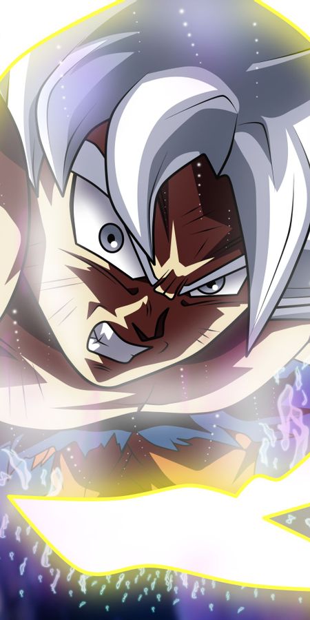 Phone wallpaper: Anime, Dragon Ball, Goku, Dragon Ball Super, Ultra Instinct (Dragon Ball) free download