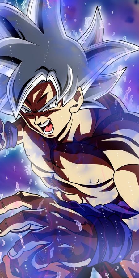 Phone wallpaper: Anime, Dragon Ball, Goku, Dragon Ball Super, Ultra Instinct (Dragon Ball) free download