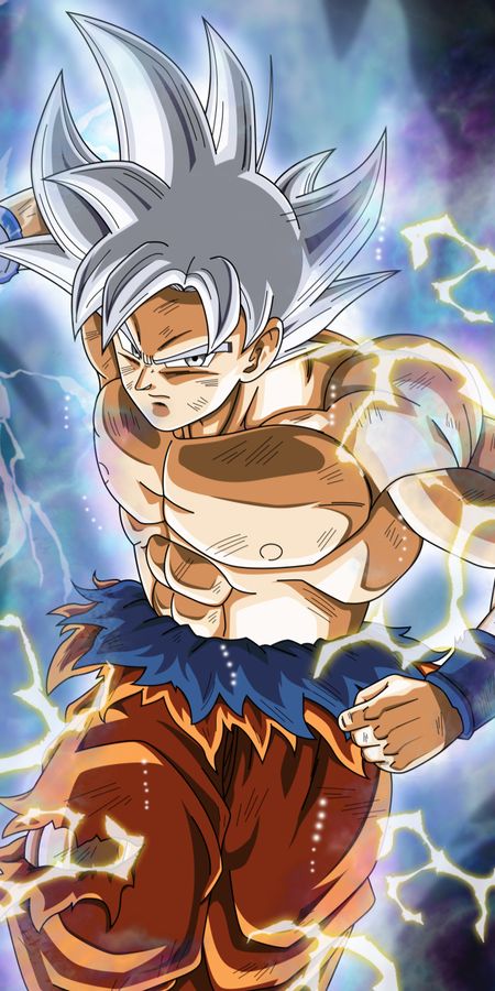 Phone wallpaper: Anime, Dragon Ball, Goku, Dragon Ball Super, Ultra Instinct (Dragon Ball) free download