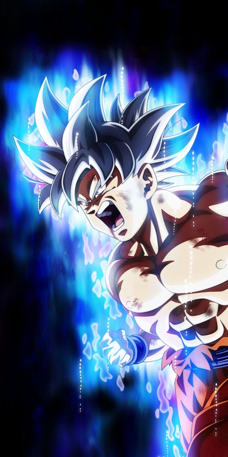 Phone wallpaper: Anime, Dragon Ball, Goku, Dragon Ball Super, Ultra Instinct (Dragon Ball) free download