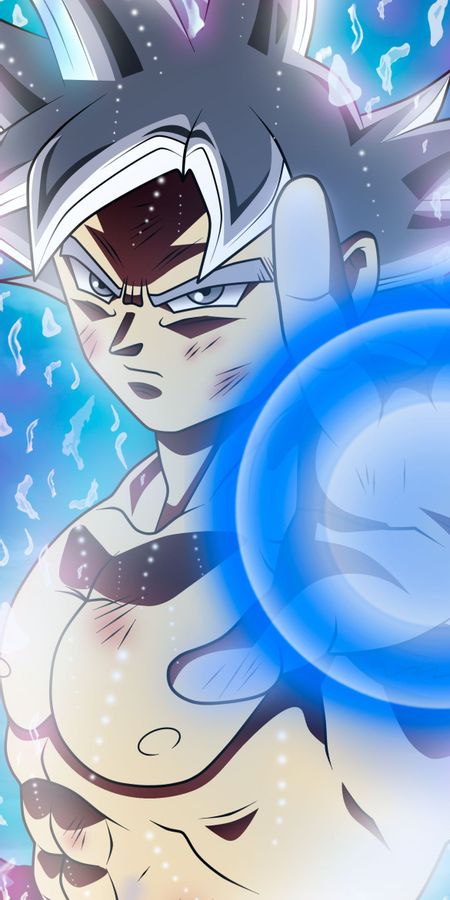 Phone wallpaper: Anime, Dragon Ball, Goku, Dragon Ball Super, Ultra Instinct (Dragon Ball) free download