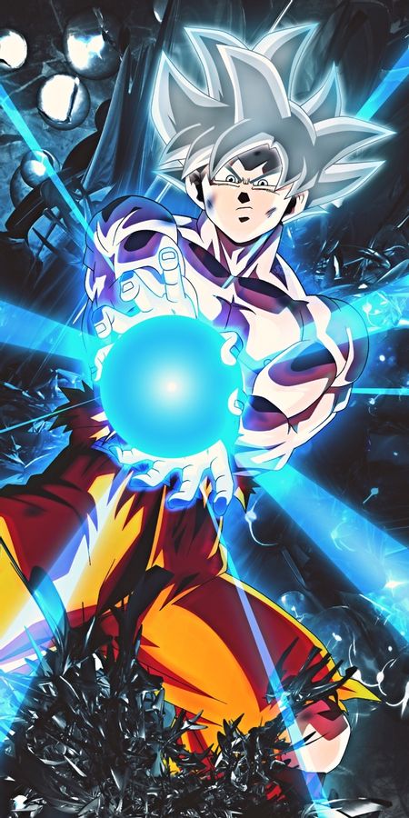 Phone wallpaper: Anime, Dragon Ball, Goku, Dragon Ball Super, Ultra Instinct (Dragon Ball) free download