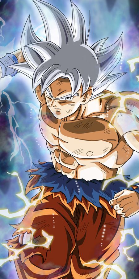 Phone wallpaper: Anime, Dragon Ball, Goku, Dragon Ball Super, Ultra Instinct (Dragon Ball) free download