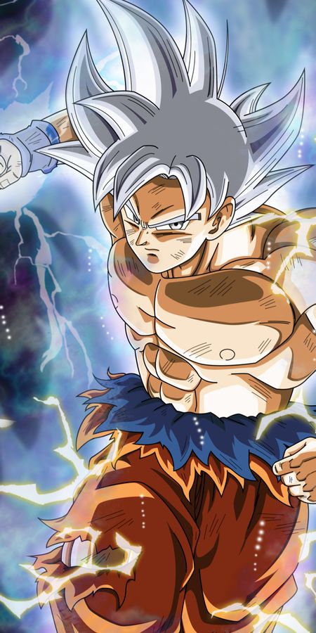 Phone wallpaper: Anime, Dragon Ball, Goku, Dragon Ball Super, Ultra Instinct (Dragon Ball) free download