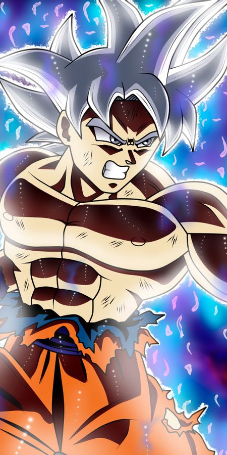 Phone wallpaper: Anime, Dragon Ball, Goku, Dragon Ball Super, Ultra Instinct (Dragon Ball) free download