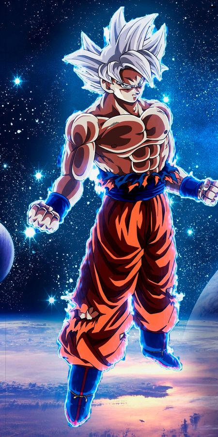 Phone wallpaper: Anime, Dragon Ball, Goku, Dragon Ball Super, Ultra Instinct (Dragon Ball) free download