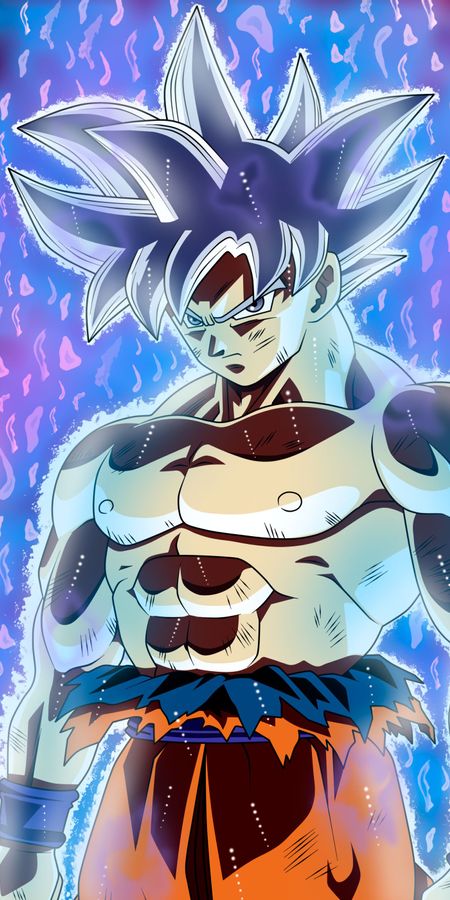 Phone wallpaper: Anime, Dragon Ball, Goku, Dragon Ball Super, Ultra Instinct (Dragon Ball) free download