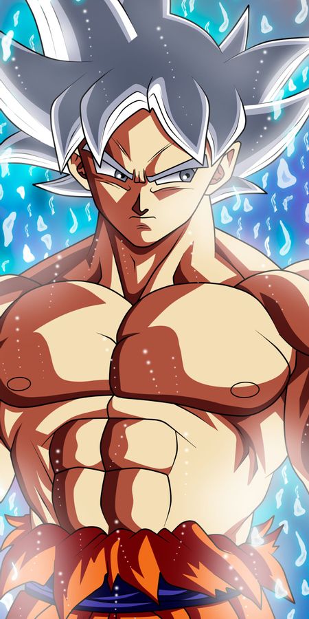 Phone wallpaper: Anime, Dragon Ball, Goku, Dragon Ball Super, Ultra Instinct (Dragon Ball) free download