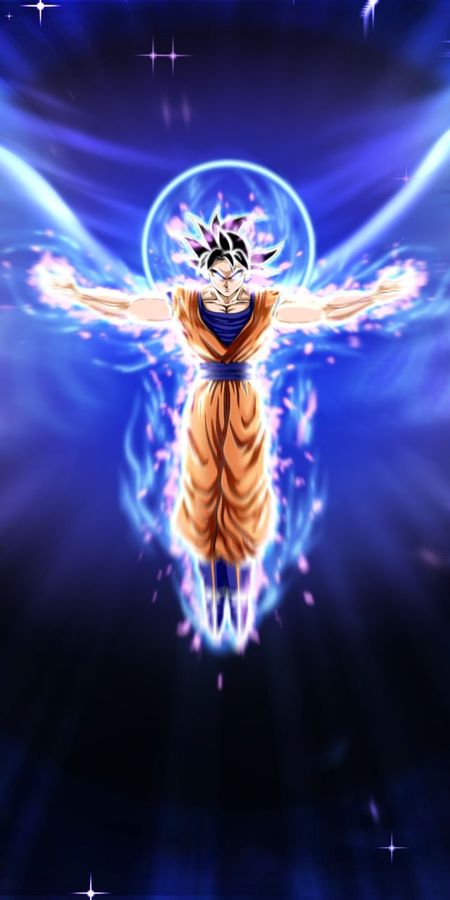 Phone wallpaper: Anime, Dragon Ball, Goku, Dragon Ball Super, Ultra Instinct (Dragon Ball) free download