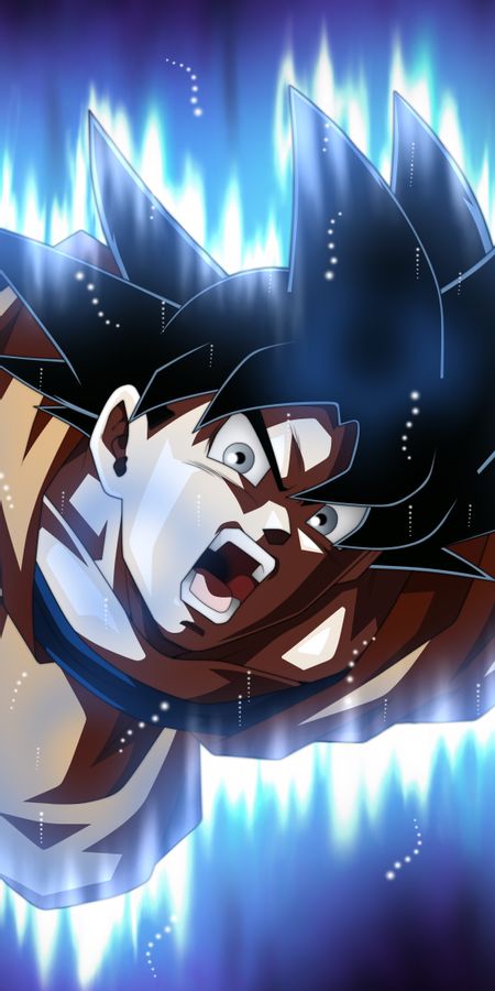 Phone wallpaper: Anime, Dragon Ball, Goku, Dragon Ball Super, Ultra Instinct (Dragon Ball) free download