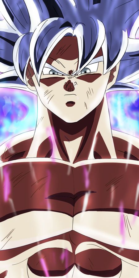 Phone wallpaper: Anime, Dragon Ball, Goku, Dragon Ball Super, Ultra Instinct (Dragon Ball) free download