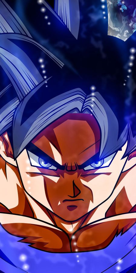 Phone wallpaper: Anime, Dragon Ball, Goku, Dragon Ball Super, Ultra Instinct (Dragon Ball) free download